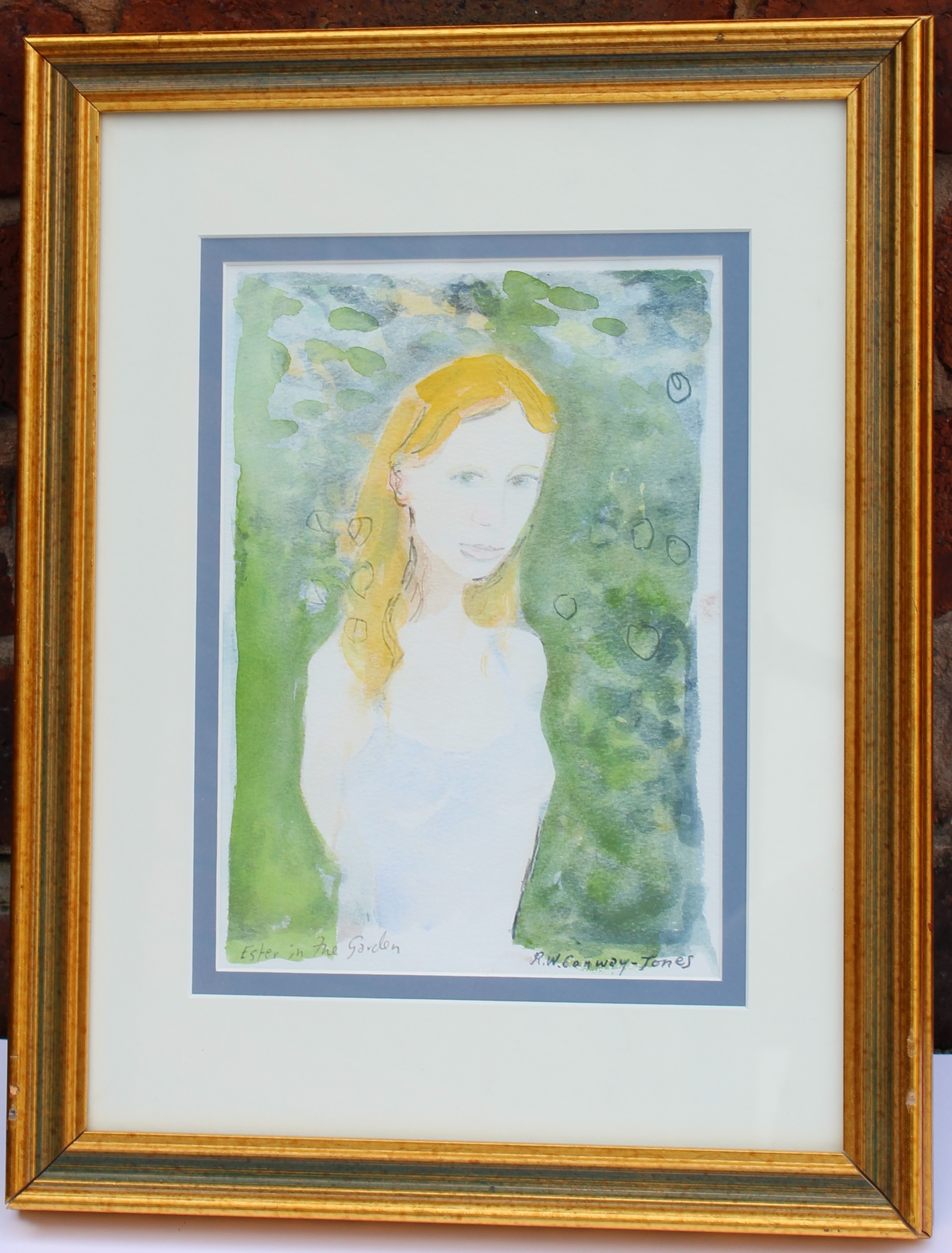 Ester in the Garden by RW Conway-Jones